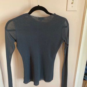 Viviana G Petit Pois double mesh tee